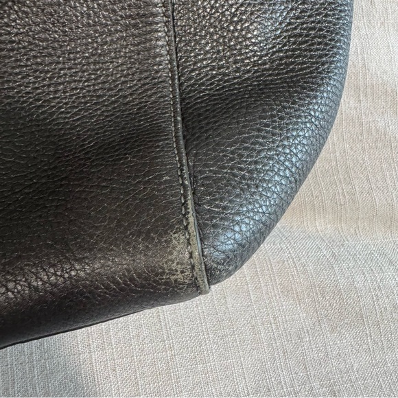 Coach Madison Audrey Chain Bag Anthracite Metallic Dark Silver - Picture 10 of 15